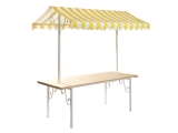Market Stand France Yellow/white